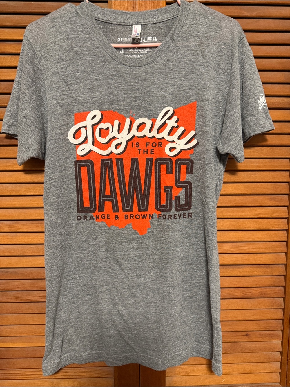 Cleveland Browns 'Loyalty Is For The Dawgs' - Cleveland Clothing Co